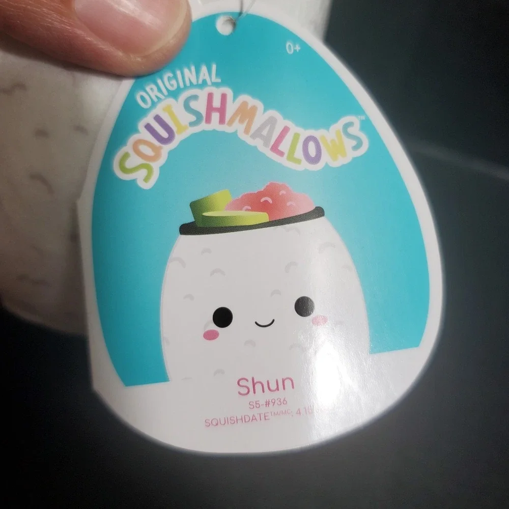 Kellytoy Squishmallow Shun Sushi Plush 5